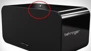 A new $,. monster speaker system from Behringer promises several world firsts: It's the loudest iPhone dock ever, and also the most expensive. It's also among the biggest, measuring a whopping  feet wide by  feet tall and weighing over  pounds.